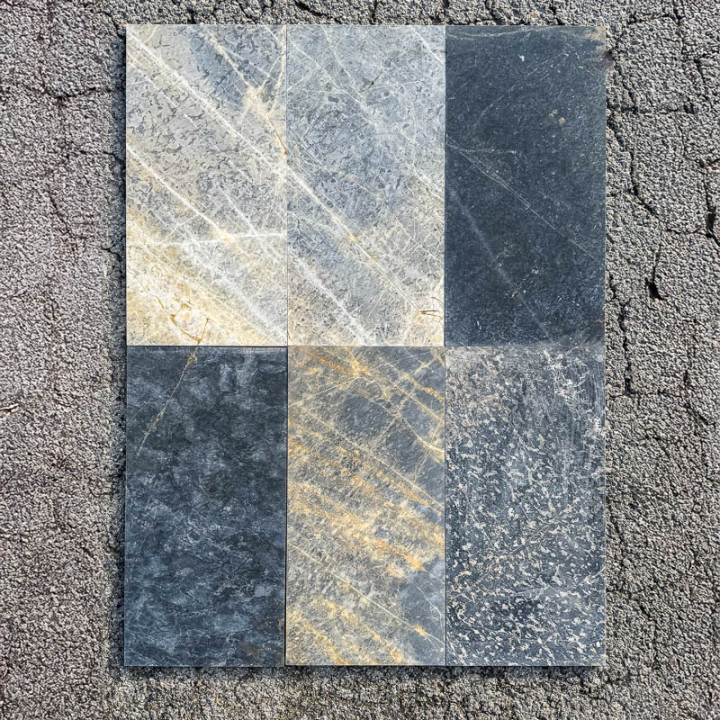 Dallage Bali mix en marbre