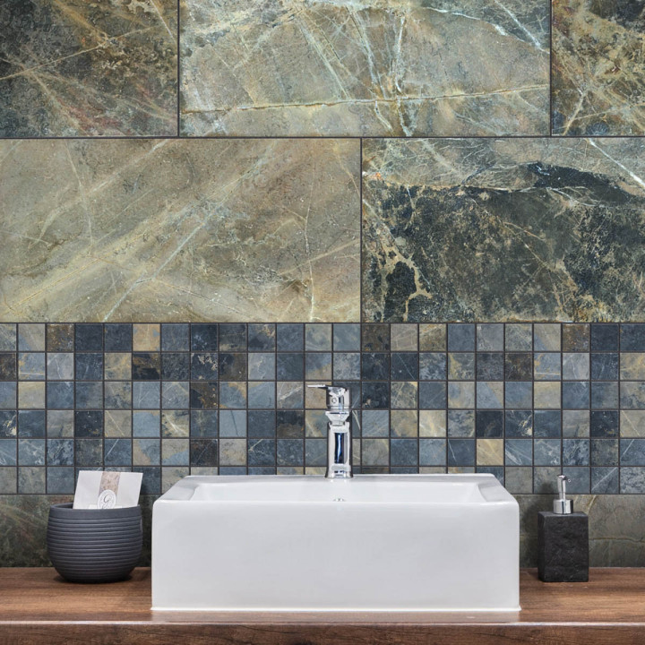 Dallage Bali mix en marbre