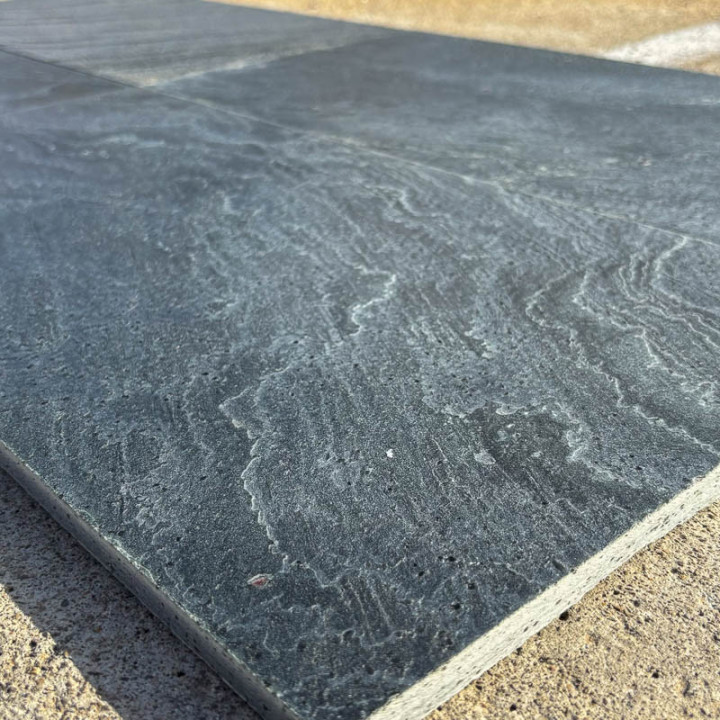 Dallage Bali en ardoise grise