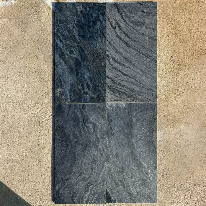 Dallage Bali en ardoise grise