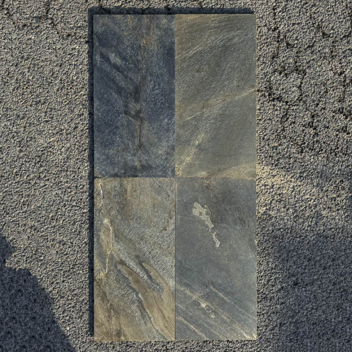 Dallage Bali en ardoise verte