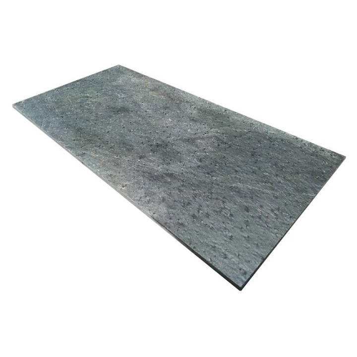 dallage en ardoise schiste teinte verte