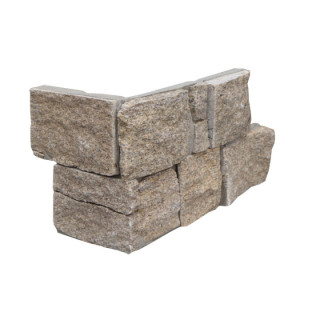 Angle en pierre de parement granit Aix