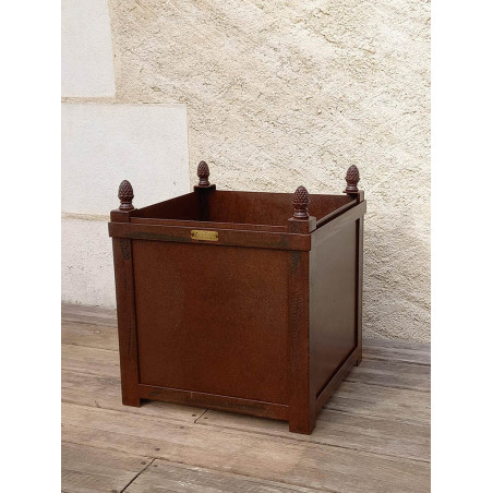 Bac à Oranger finition rouillée - Taille S