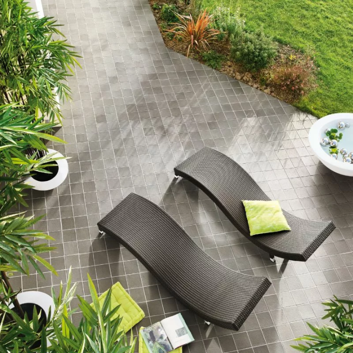 Tomette carrée naturelle