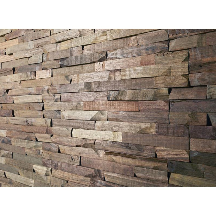 Parement kempas huilé déstructuré brun K130 (3)