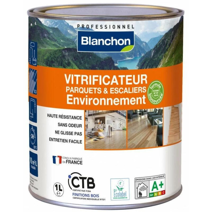 Vitrificateur parquet blanchon 1L mat