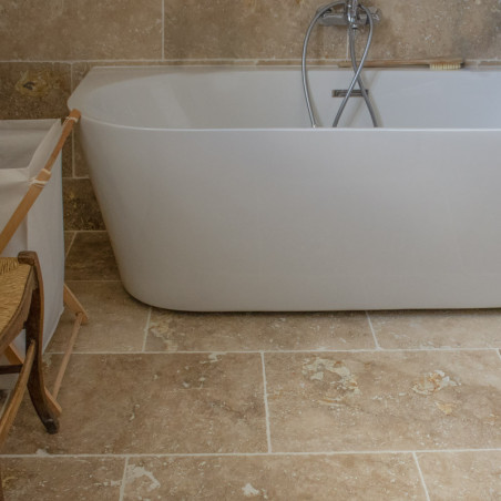Carrelage en travertin premier choix mix