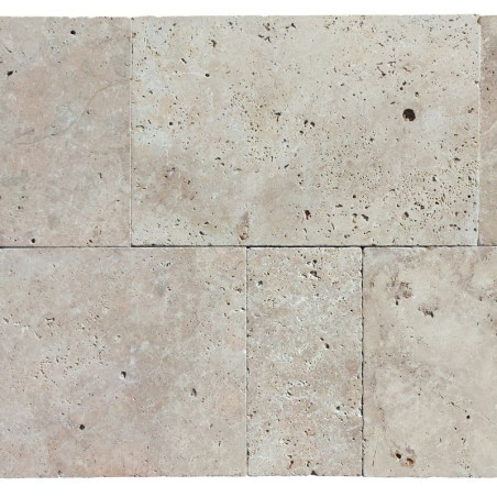 Carrelage en travertin premier choix mix