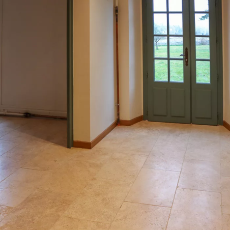 Carrelage en travertin premier choix light