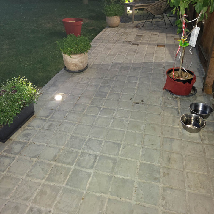 Pavé en grès kandla gris (calibré)