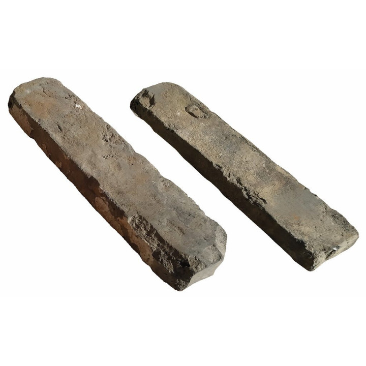 Brique de parement terre cuite loft gris nuancé