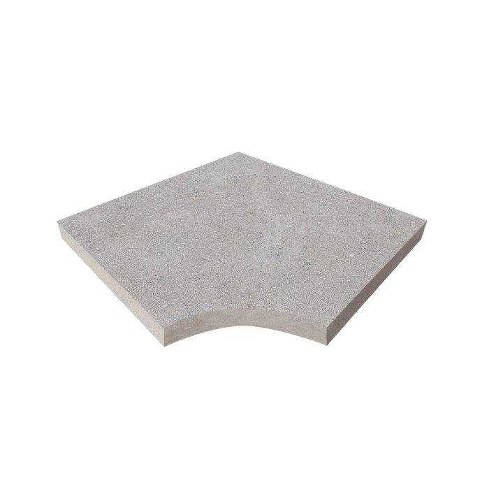 Angle rentrant en pierre du Sinaï Sablée brossée