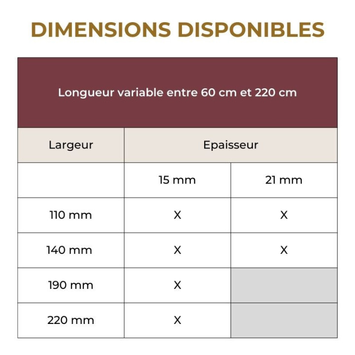 Parquet contrecollé Chambertin premier choix