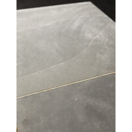 Carrelage en ardoise vert foncé