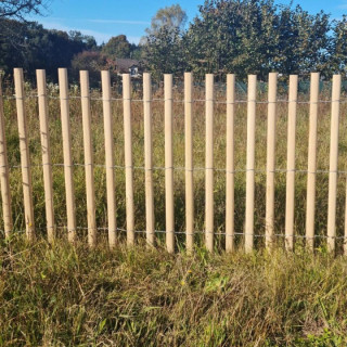 Ganivelles Demi-rond dans un champ