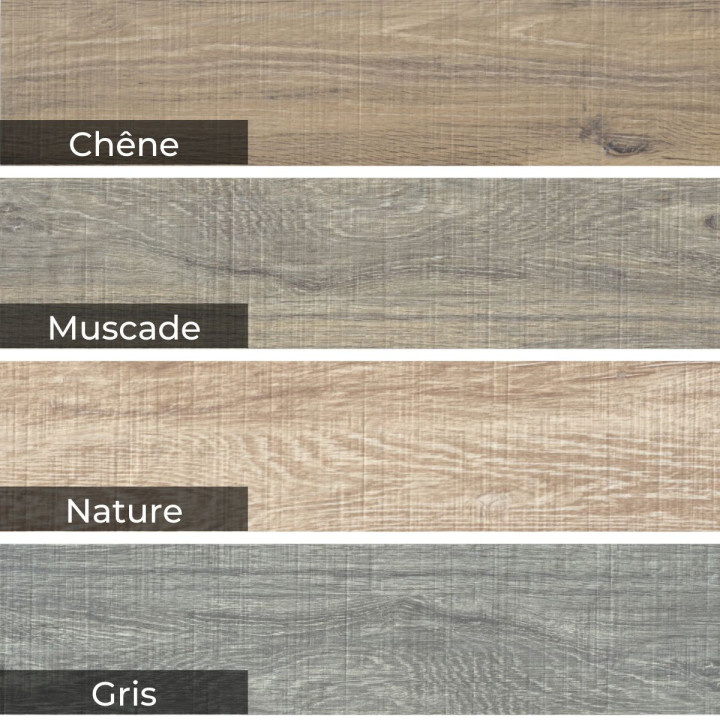 Carrelage Cevennes effet parquet