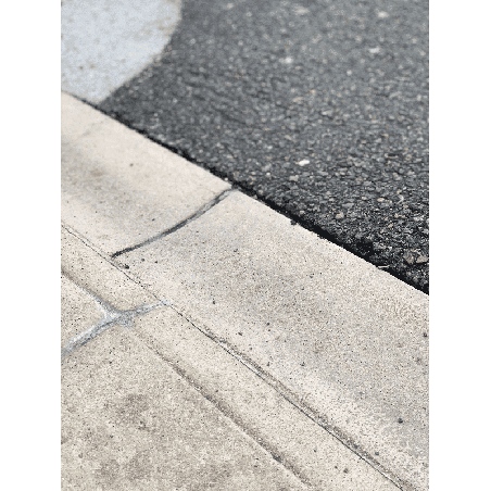 Caniveau simple en pierre reconstituée