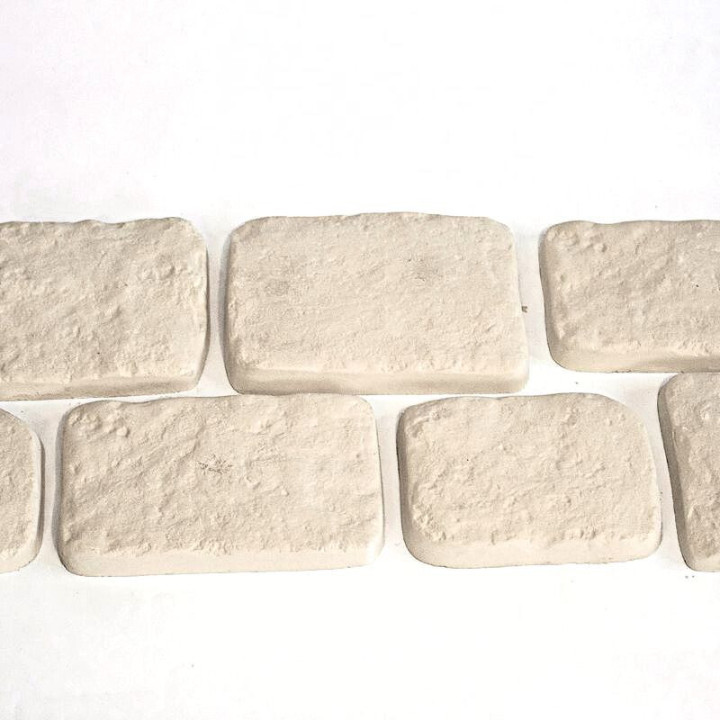 PAVÉ MÉDIÉVAL 4 FORMATS ÉCRU