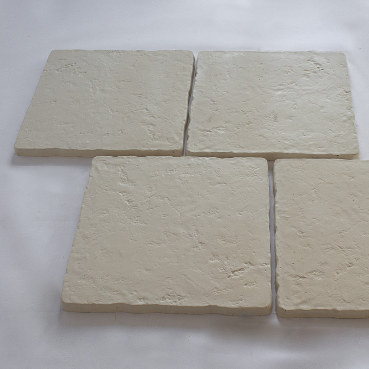 Dallage manoir packshot sur fond blanc