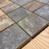 MOSAÏQUE EN CARRELAGE EFFET PIERRE DE BALI