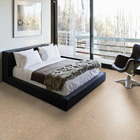 Parquet flottant naturel en liège