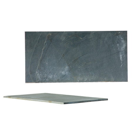 Dalle ardoise grise 60X30X1