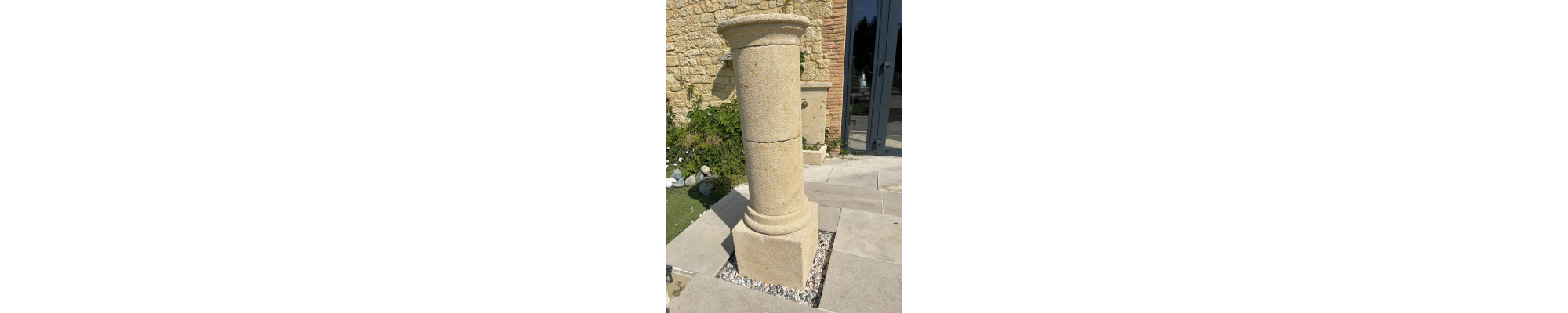 Colonnes en pierre