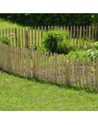 Clôtures de jardin, palissades et claustras