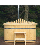 Bain nordique bois en kit