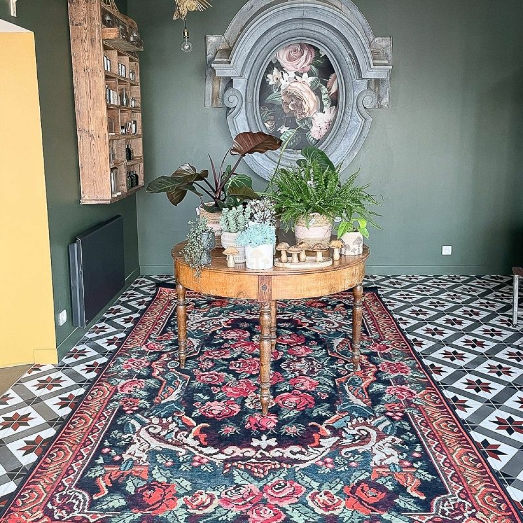 Carreaux de ciment étoile