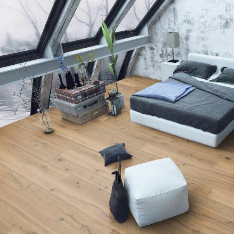 La pose de parquet contrecollé sur lambourdes