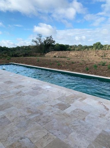 Aménagement d'une piscine extérieure