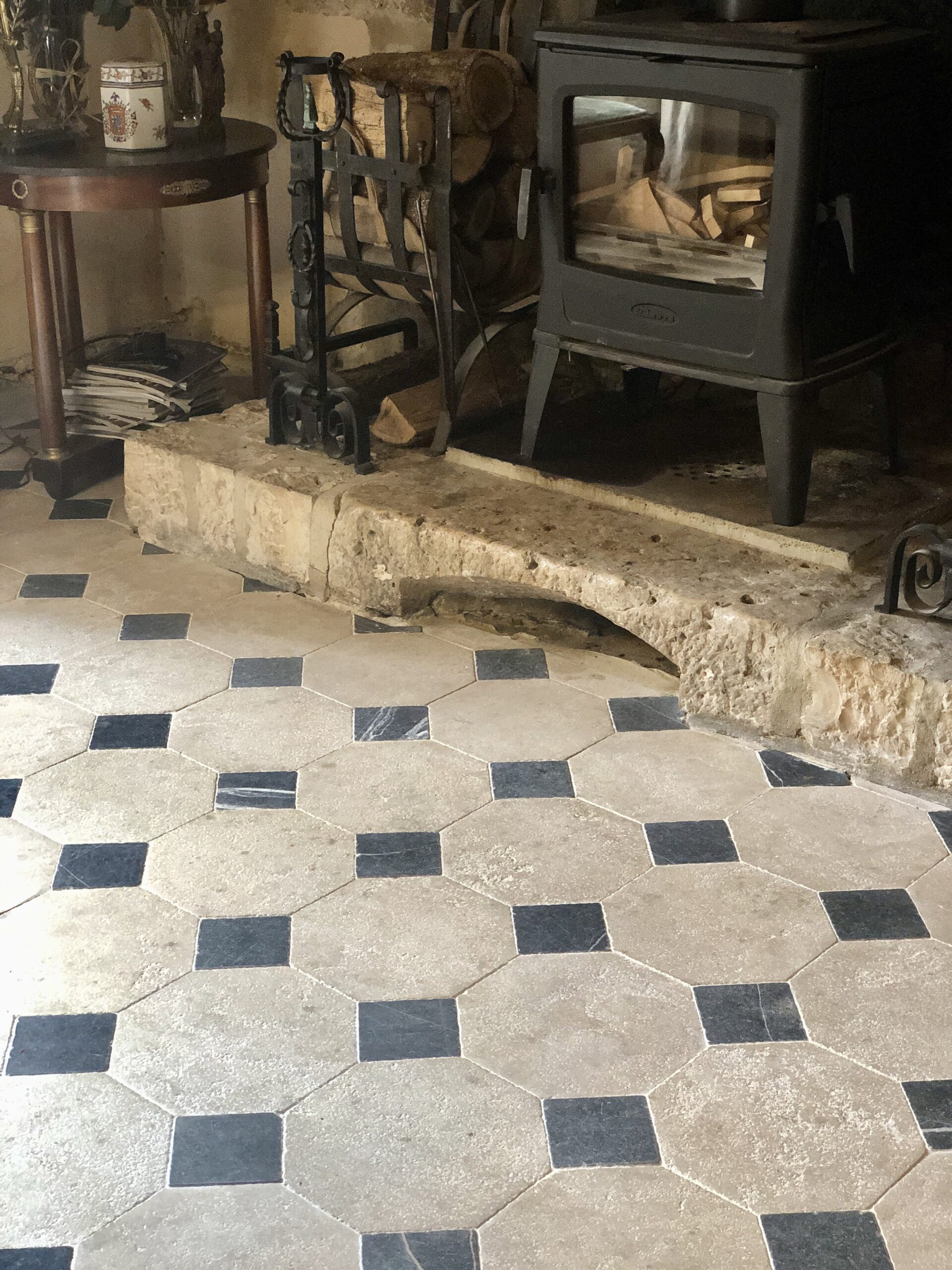 Rénovation des sols d'un manoir