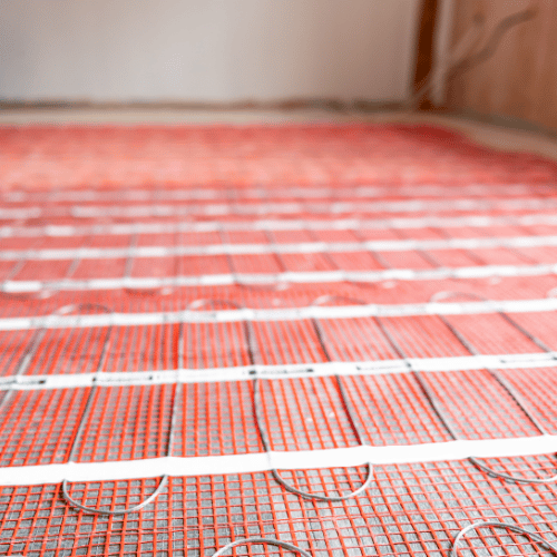 Parquet contrecollé sur chauffage au sol