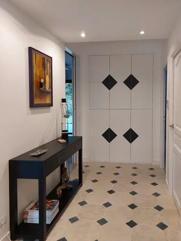 Inspiration dallage à cabochons