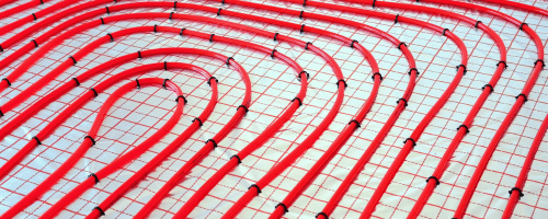 sol chauffant hydraulique pour parquet contrecollé