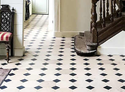 Carrelage cabochon